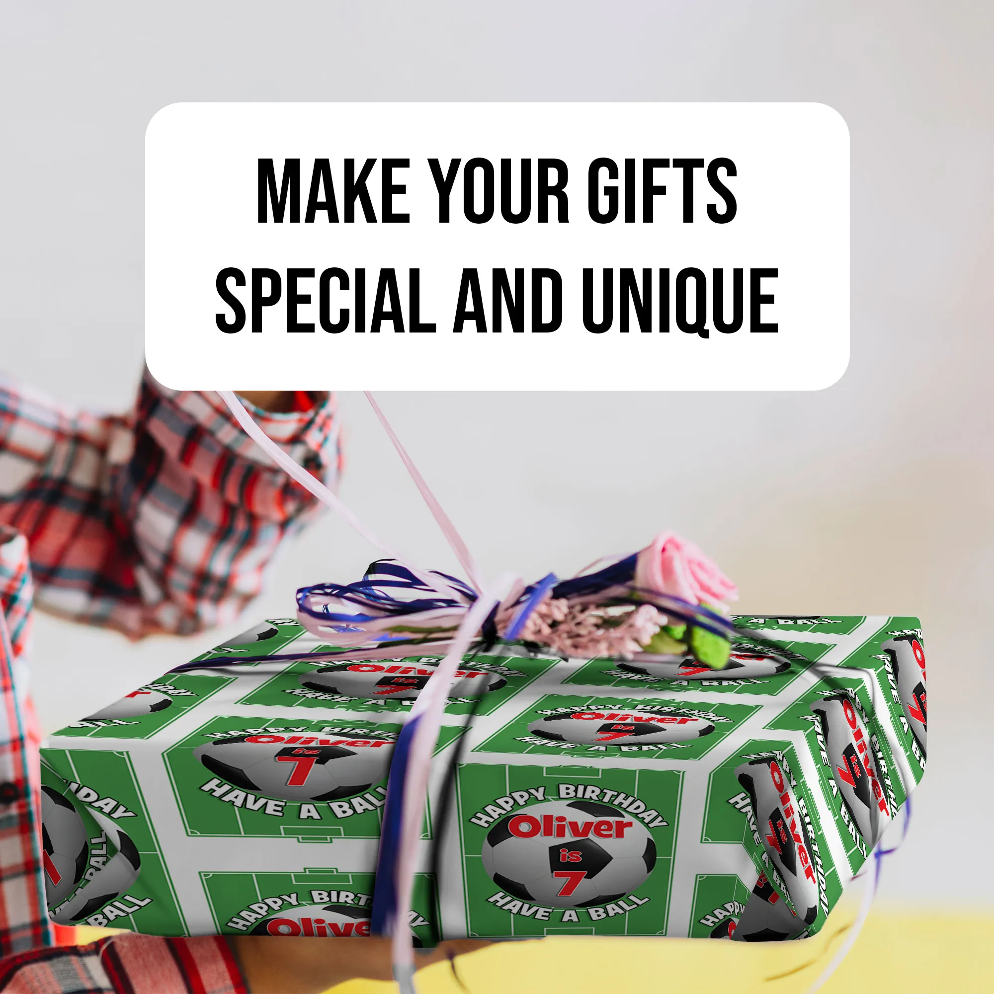 Football Pitch Wrapping Paper image 5